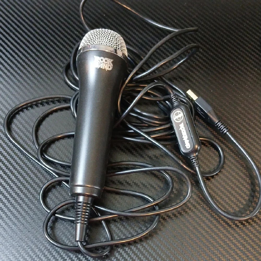 RedOctane Guitar Hero‎ USB Microphone E-UR20 - Xbox 360, PS3, Wii - prev owned